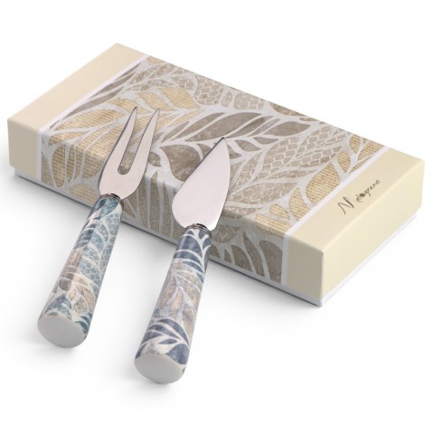 SET 2 PEZZI FORMAGGIO JUNGLE 13CM